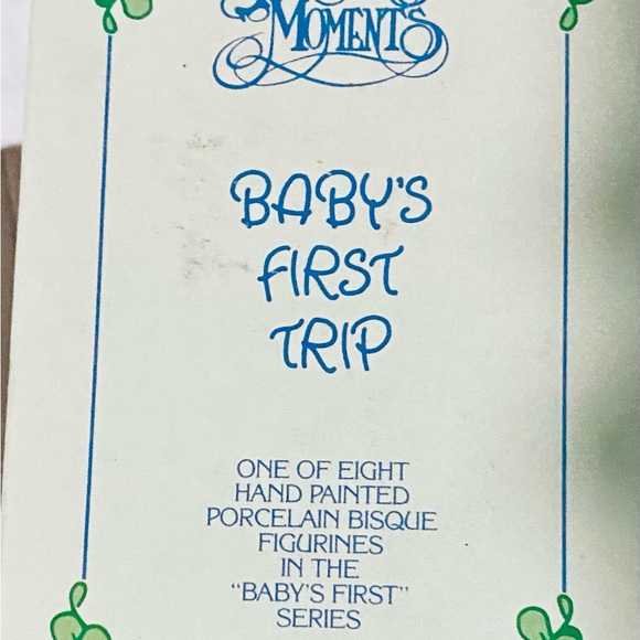 Precious Moments Baby’s 1st Word, 1st Picture, 1st Pet, 1st Haircut, & 1st Trip - Picture 10 of 12